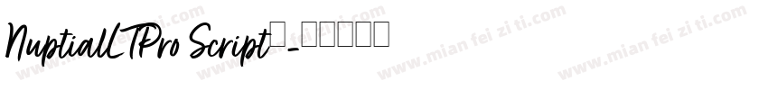 NuptialLTPro Script◆字体转换